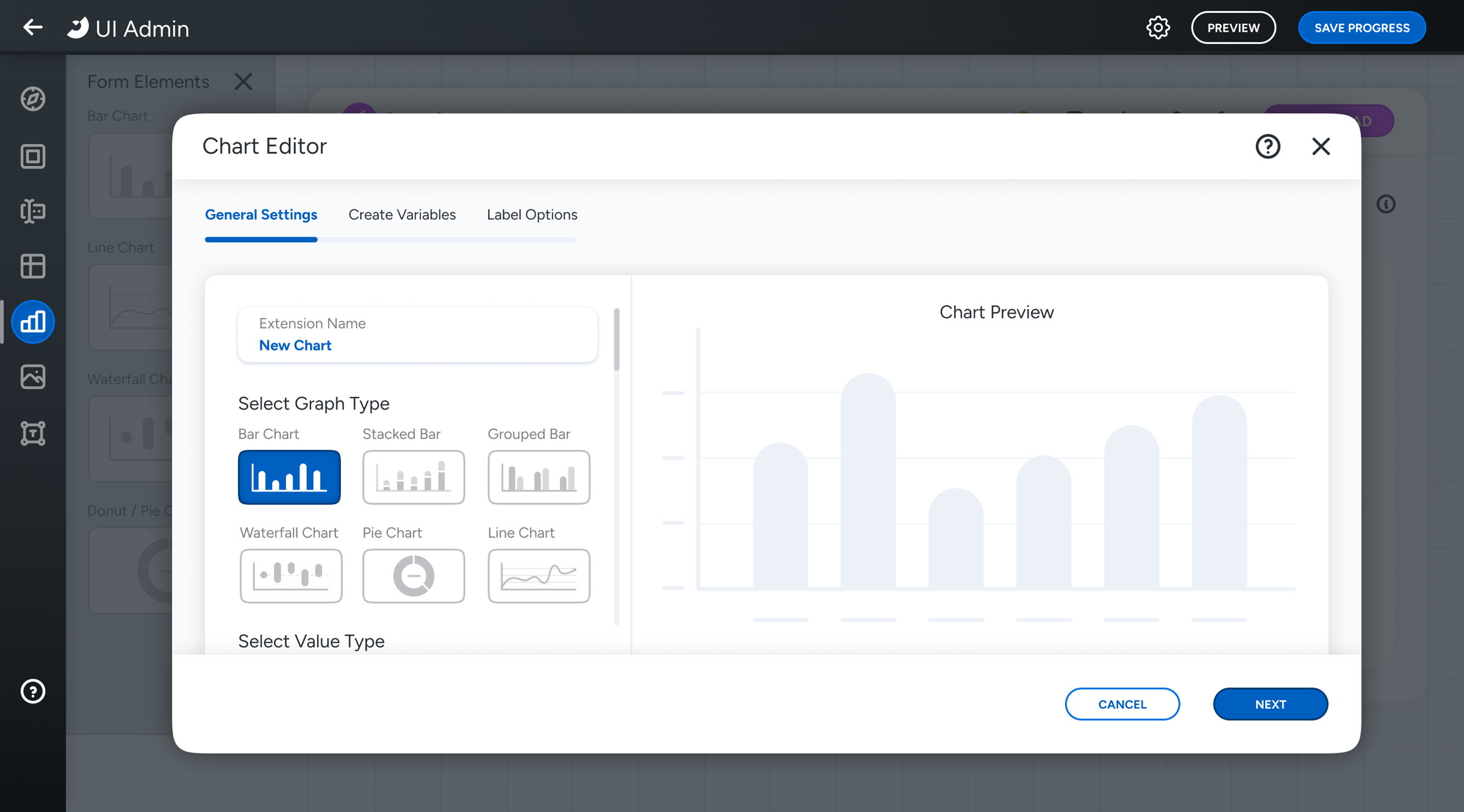 ValueCore Google Sheets authoring interface